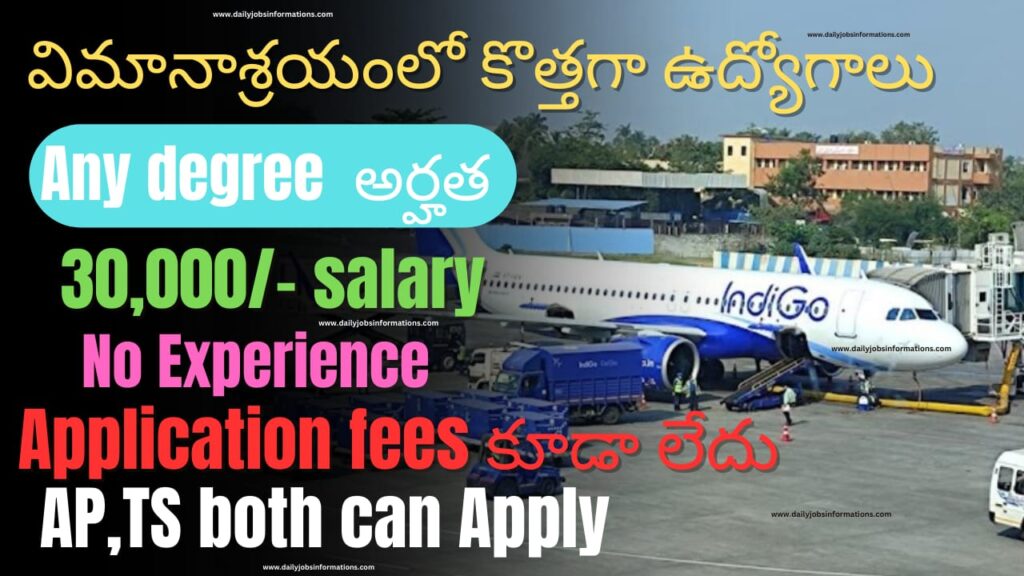 IndiGo 2024 Direct Recruitment For Freshers