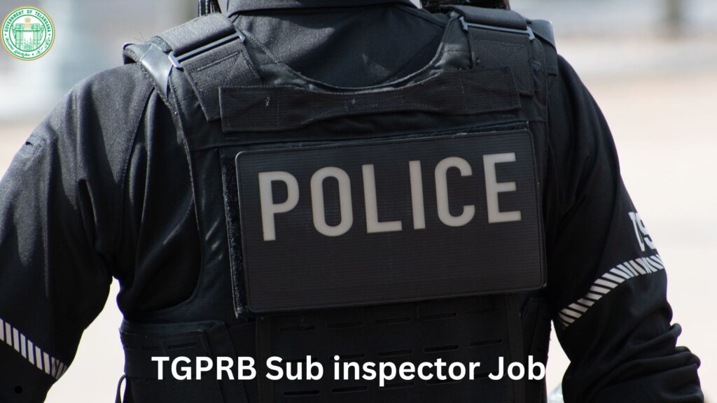 Sub inspector Job in Telugu